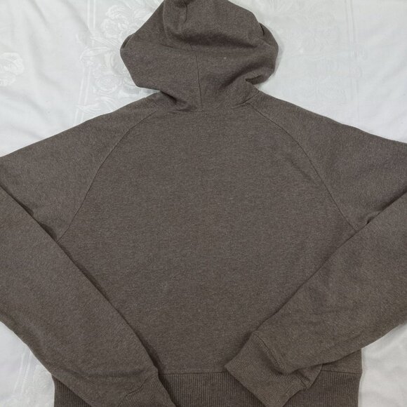 Soffe Brown Youth Classic Hoodied Pull Over Sweatshirt LIght Weight Size Med New - Picture 9 of 9
